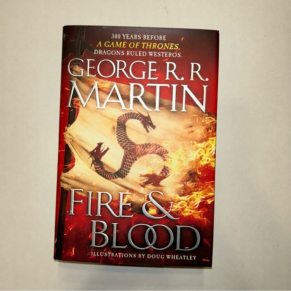 FIRE & BLOOD by George R.R. Martin 📚 Game of Thrones Hardcover Book Brand New - Picture 4 of 10
